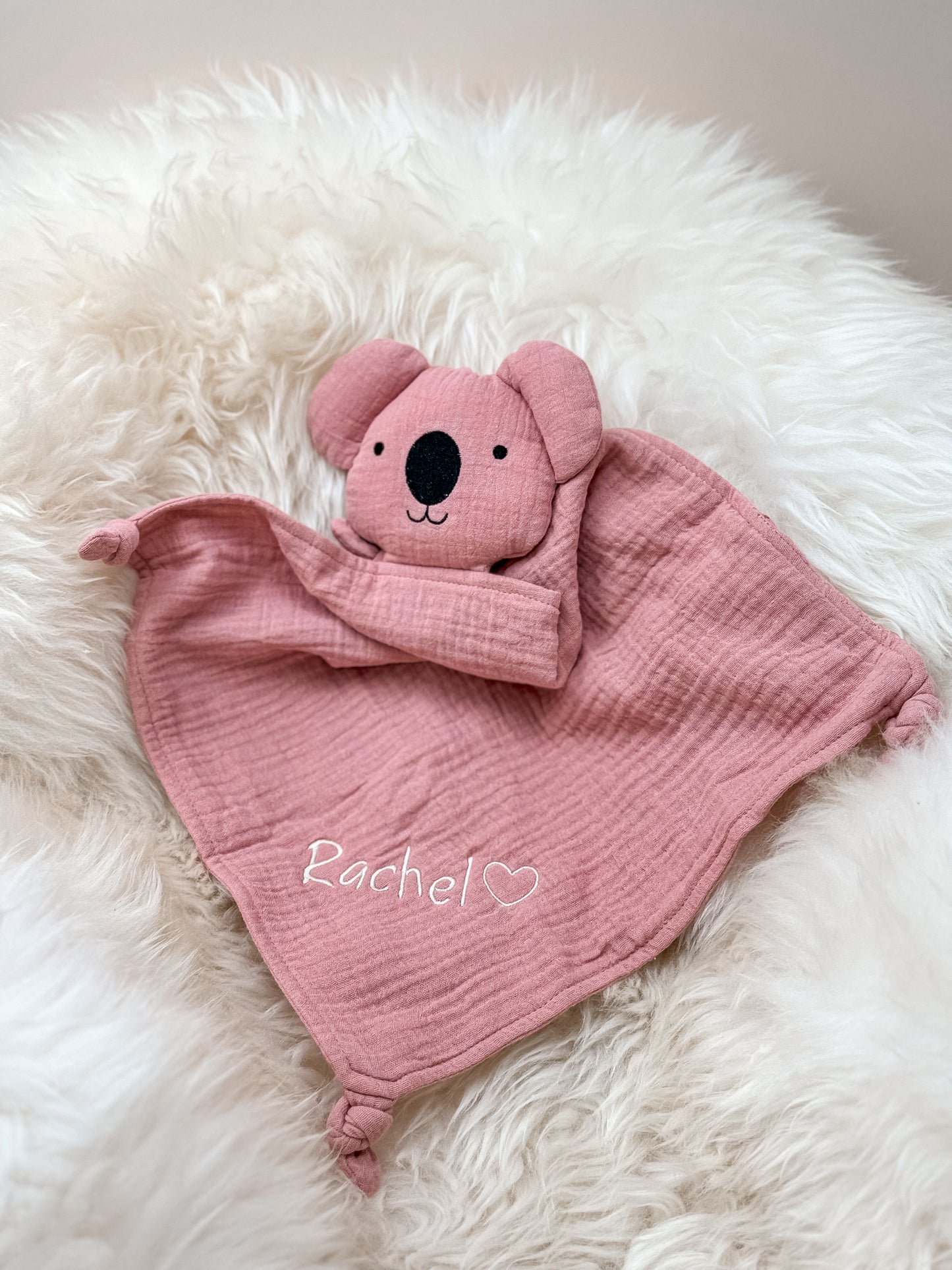 cuddle cloth Koala rosé