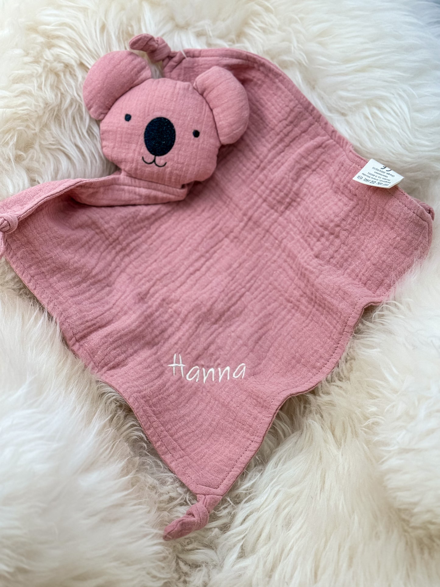 cuddle cloth Koala rosé